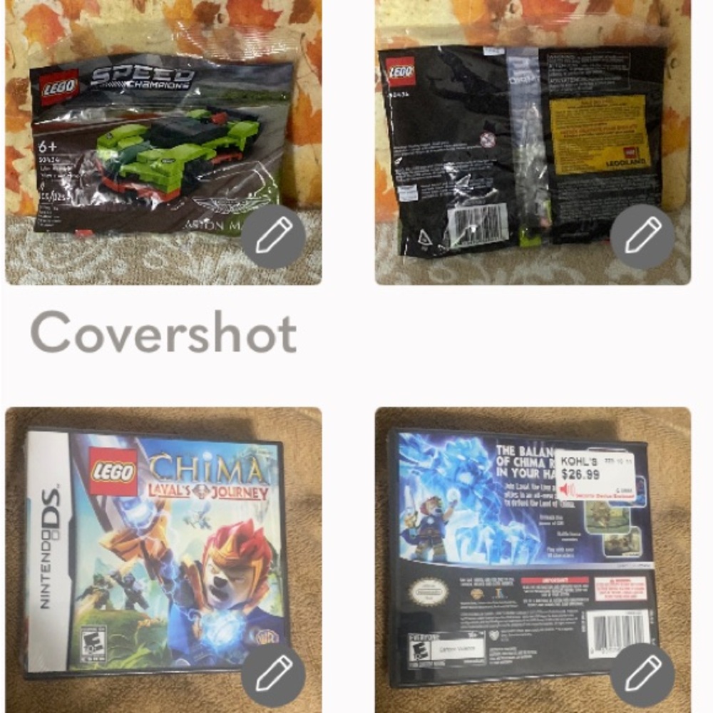 CHIMA Nintendo DS+Lego Aston Martin🏎97p